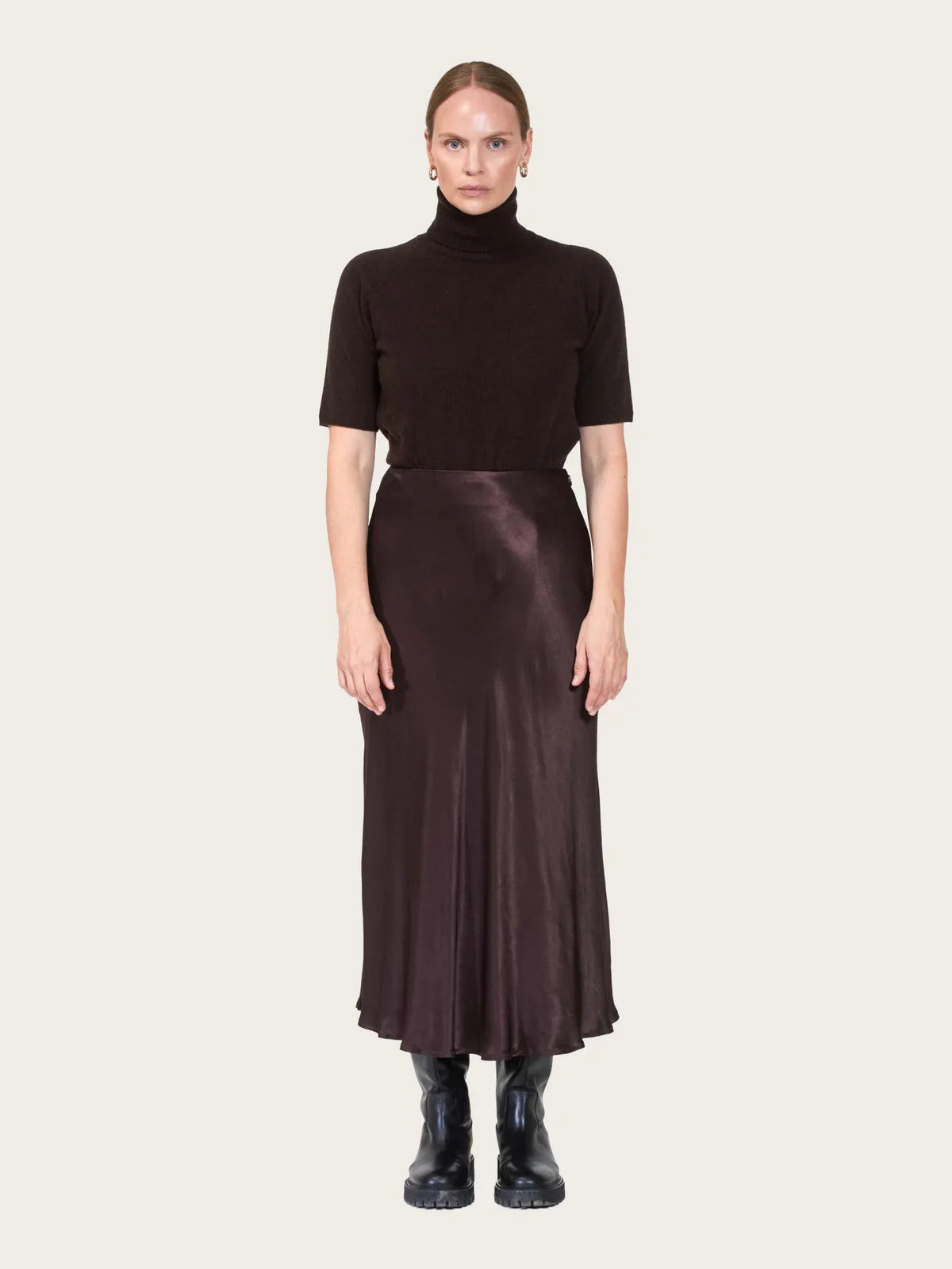 Davies Sweater  Brown Melange