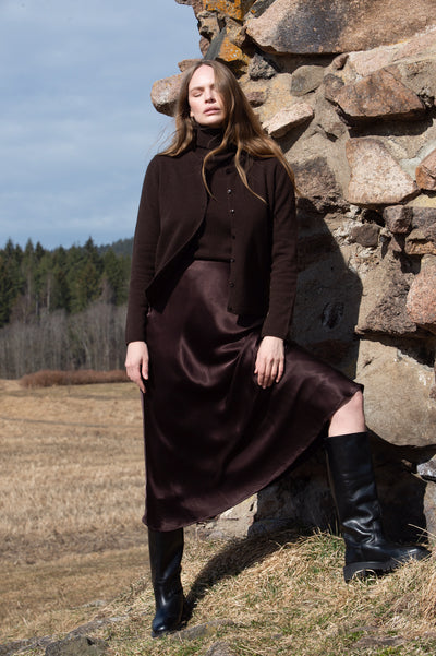 Davies Sweater  Brown Melange