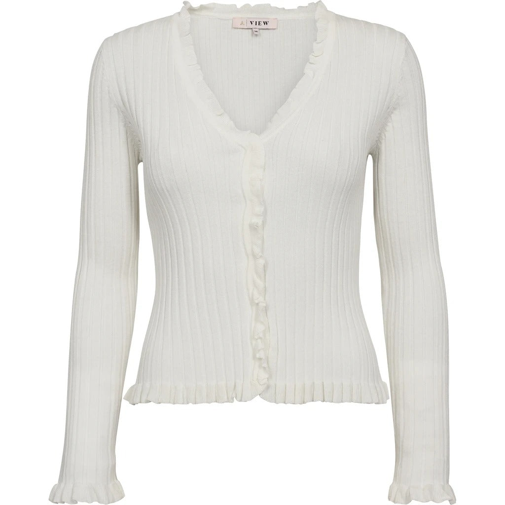 Fabian cardigan White