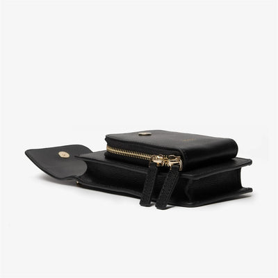 Alex Grained Leather Black