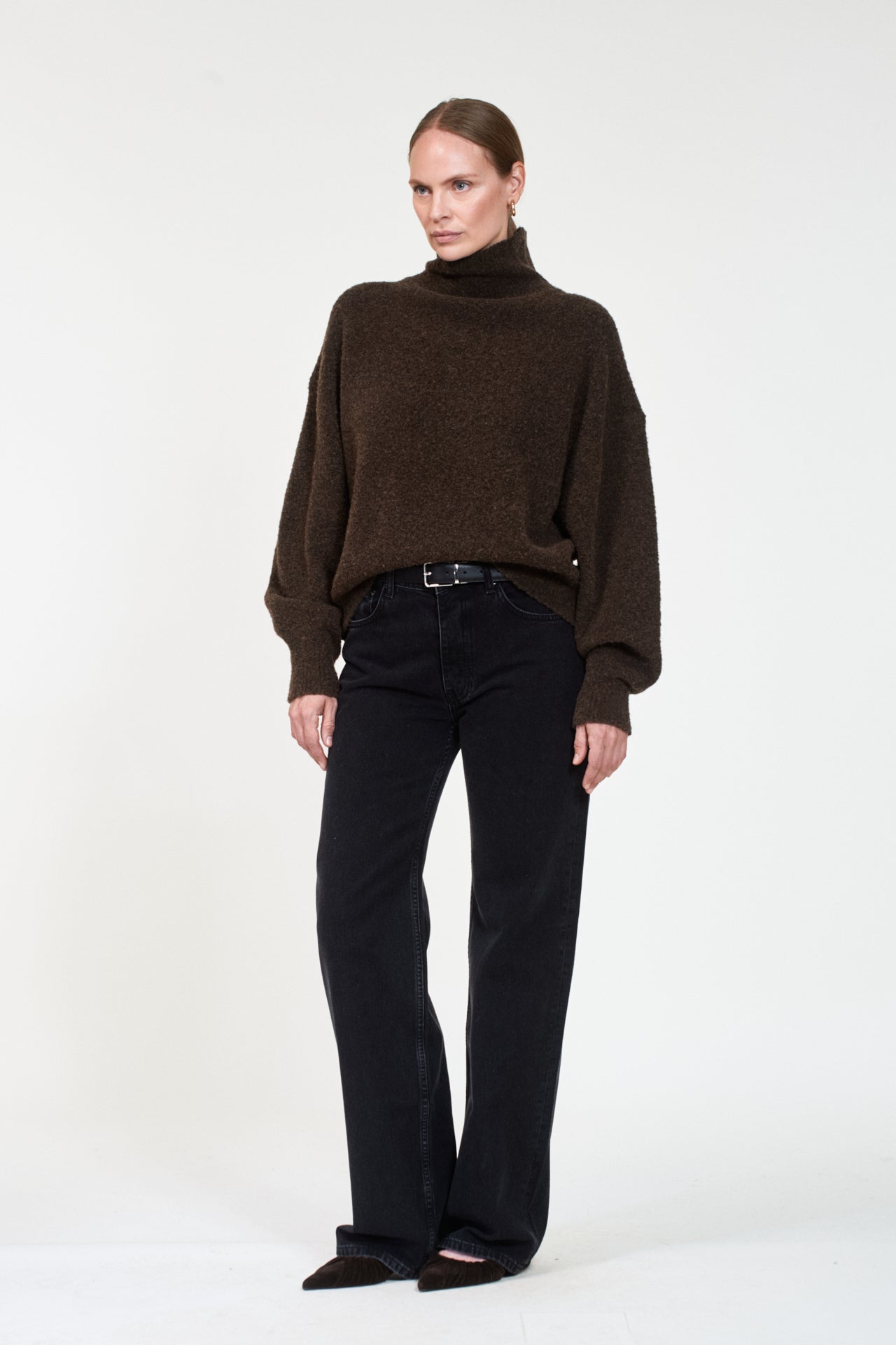 Stormy Dk Brown Melange