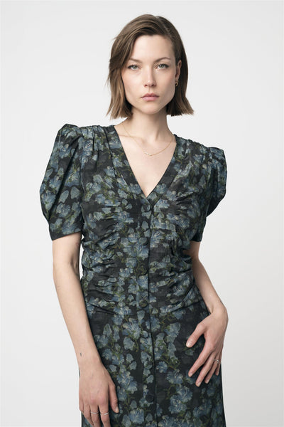 Peyton Agnes Dress Green