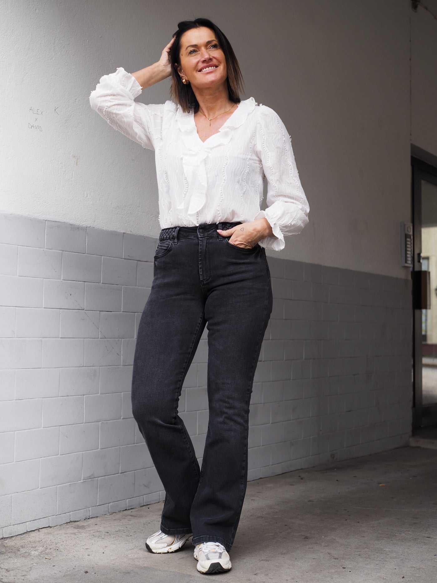 Tara 70´s Jeans Wash Organic Grey