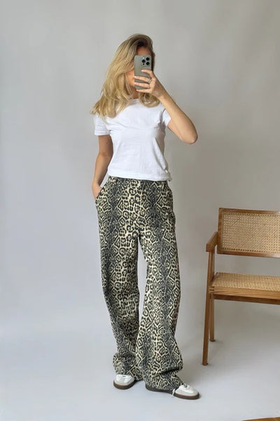 Becca Pants Leo Print