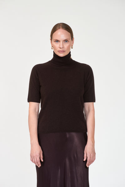 Davies Sweater  Brown Melange