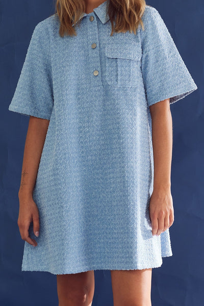 Jozie Dress Light Blue Wash