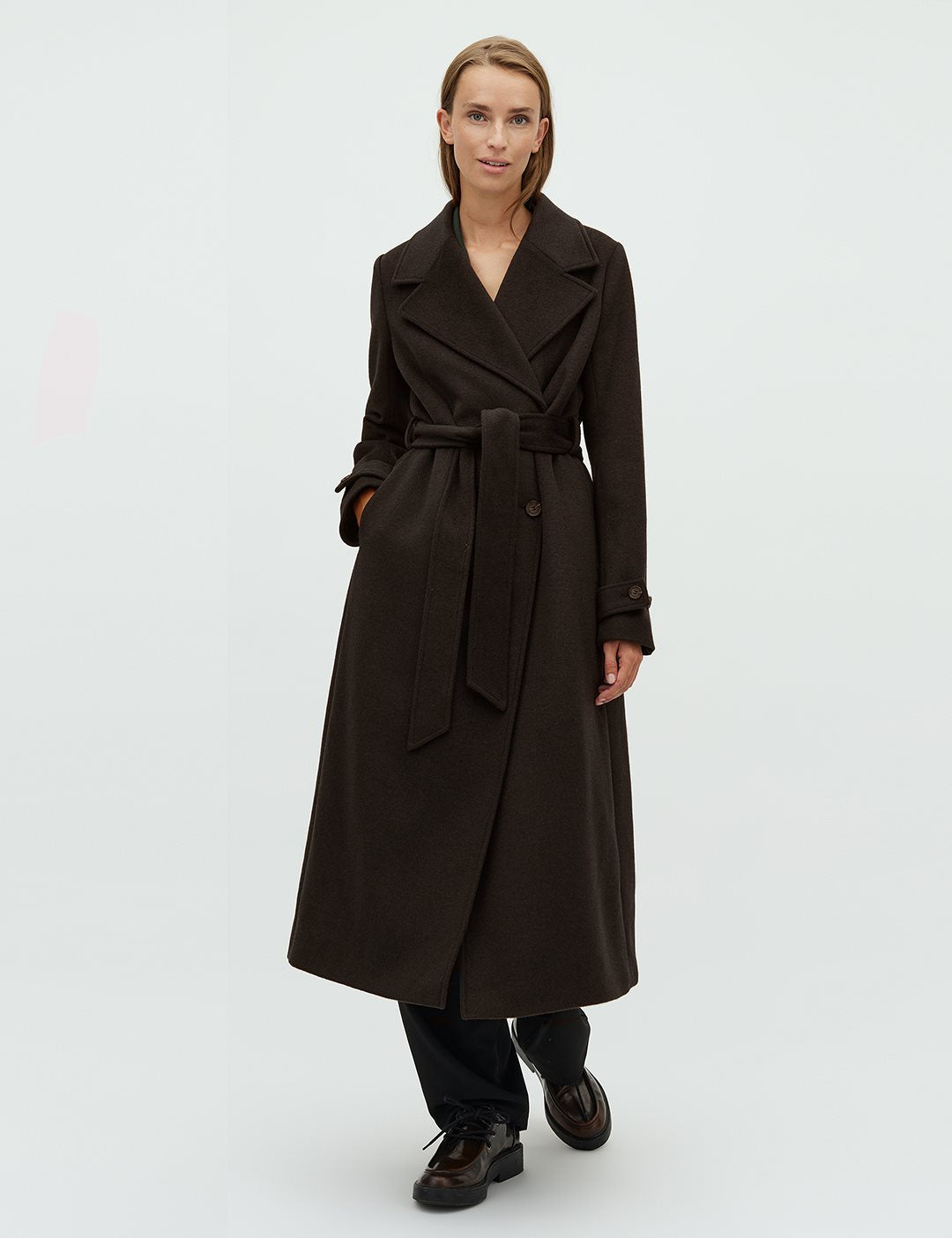 Kasimira Coat Brown