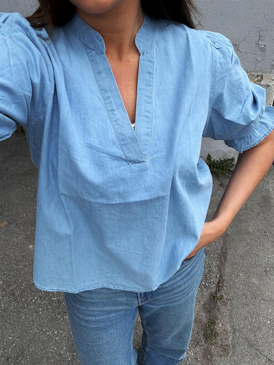Inusa Shirt Blue Wash