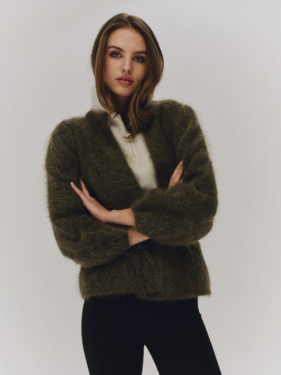 Fredrikke Chunky Moss Green