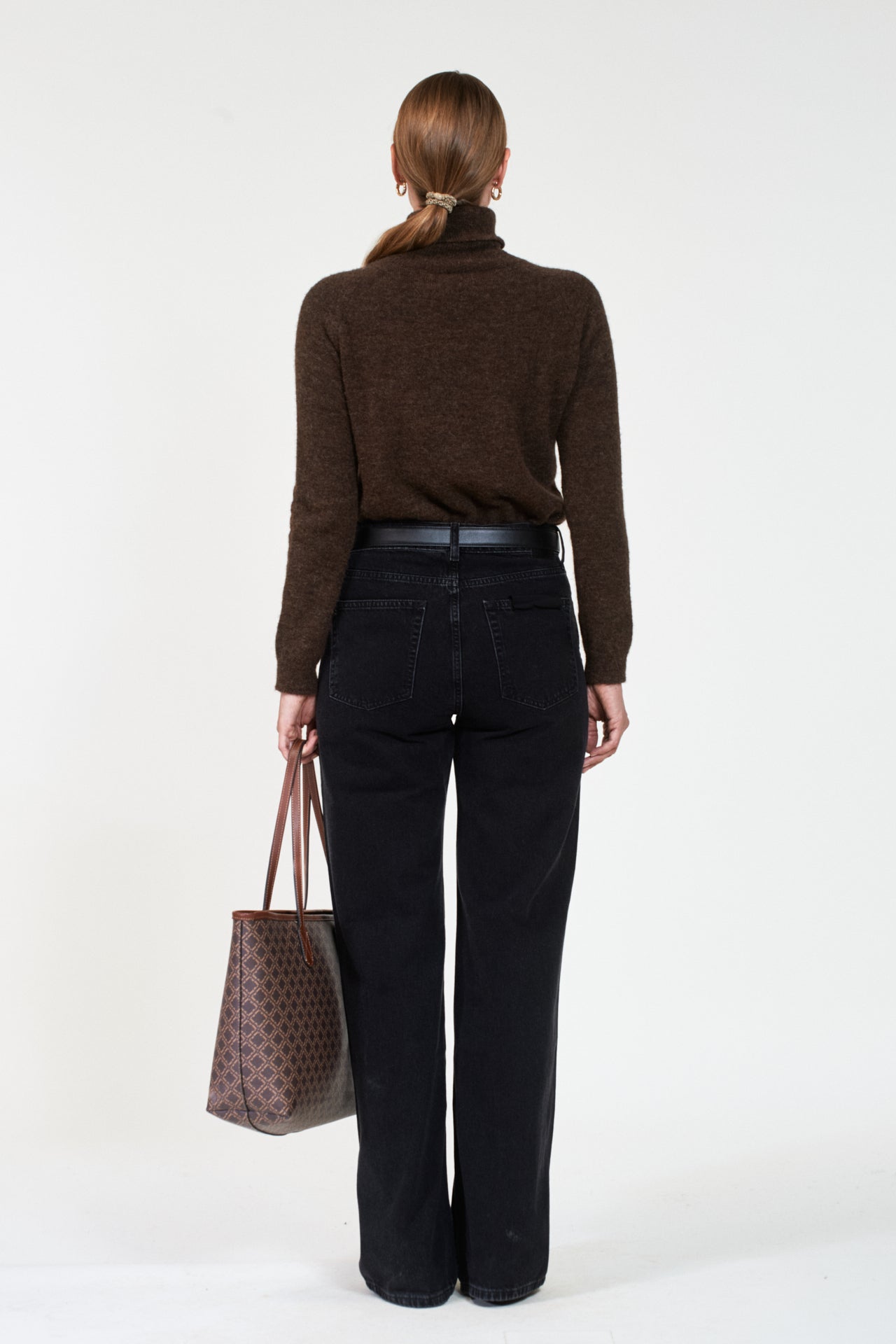 Ultimate Monogram Tote Brown