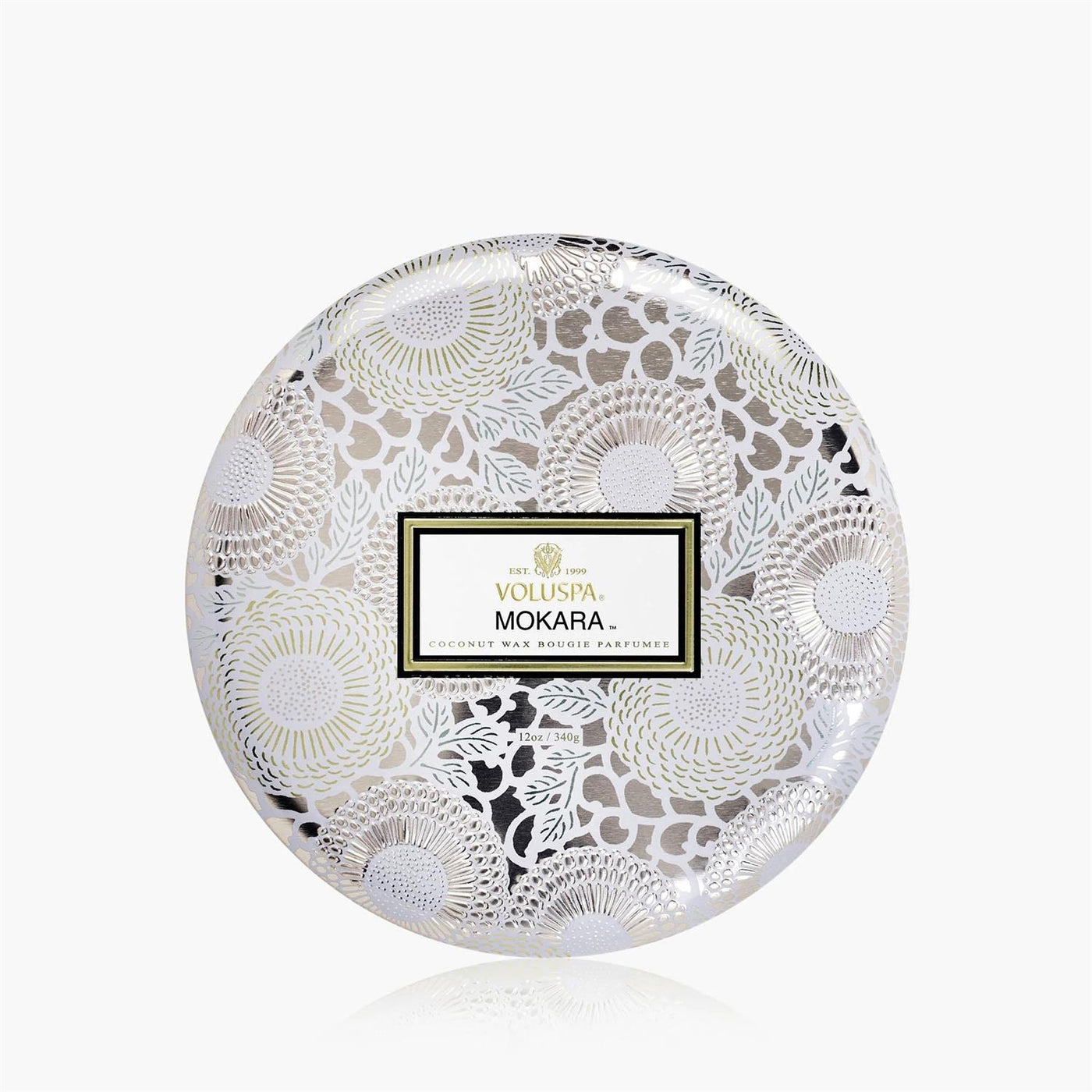 3-Wick Tin Candle Mokara