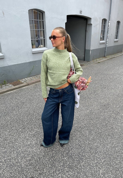 Luca Pullover Green Mel
