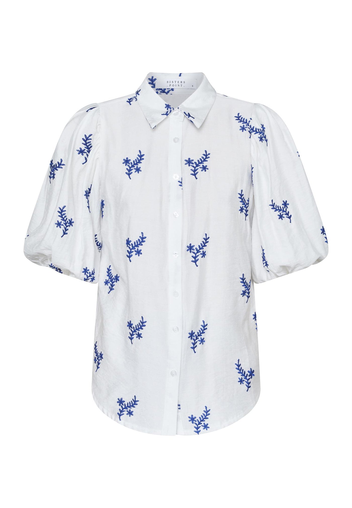Ella shirt White/Blue