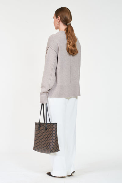 Ultimate Monogram Tote Black