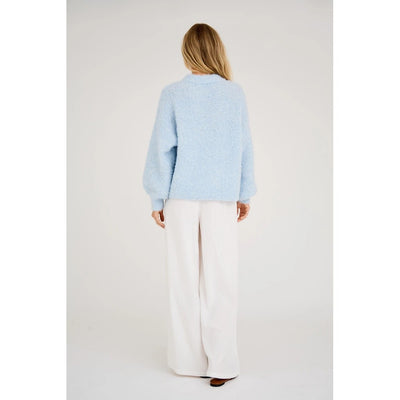 Patrisia new knit pullover Light Blue