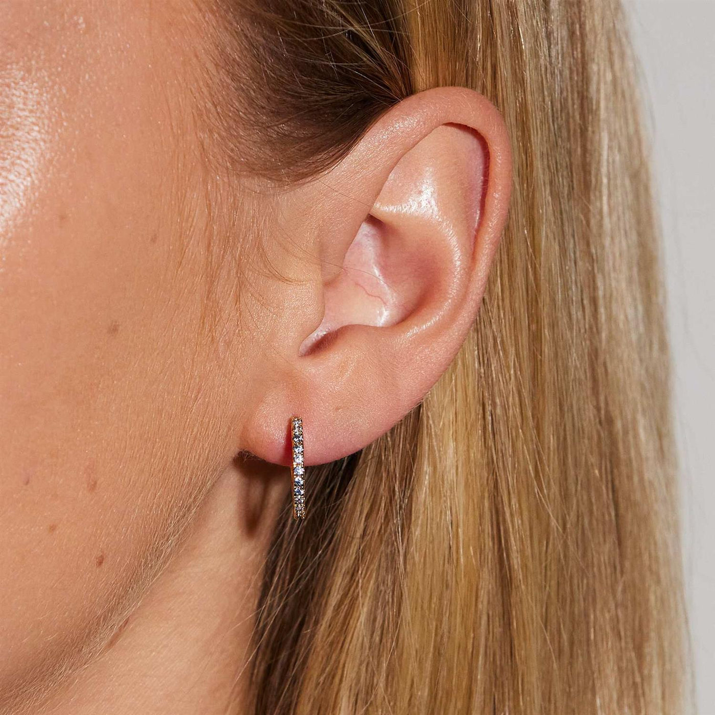 Medium Hoops Blue