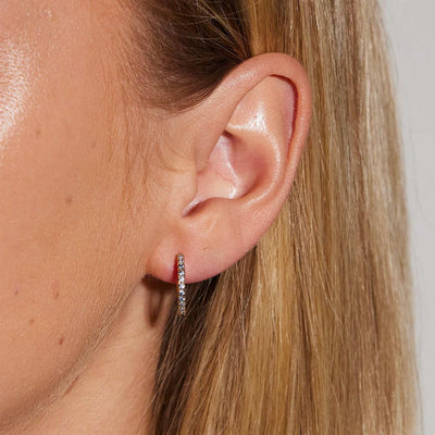 Medium Hoops Blue