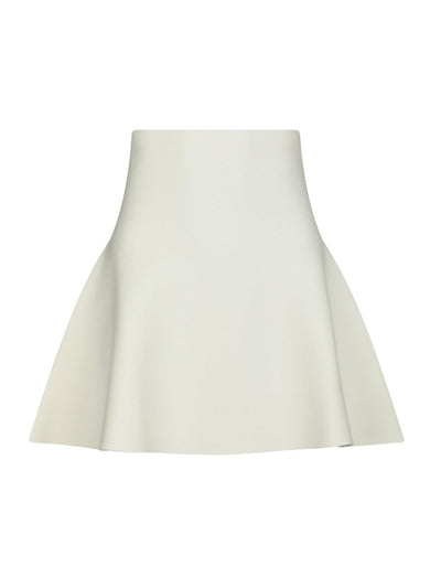 Hanna Smooth Knit Skirt Off White