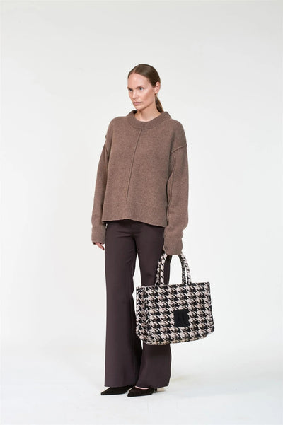 Ren Sweater Brown Melange