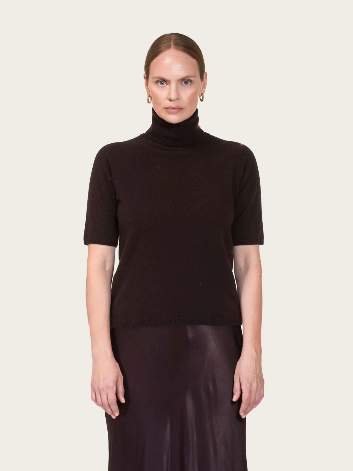 Davies Sweater  Brown Melange