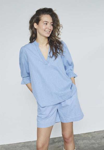 Inusa Shirt Blue Wash