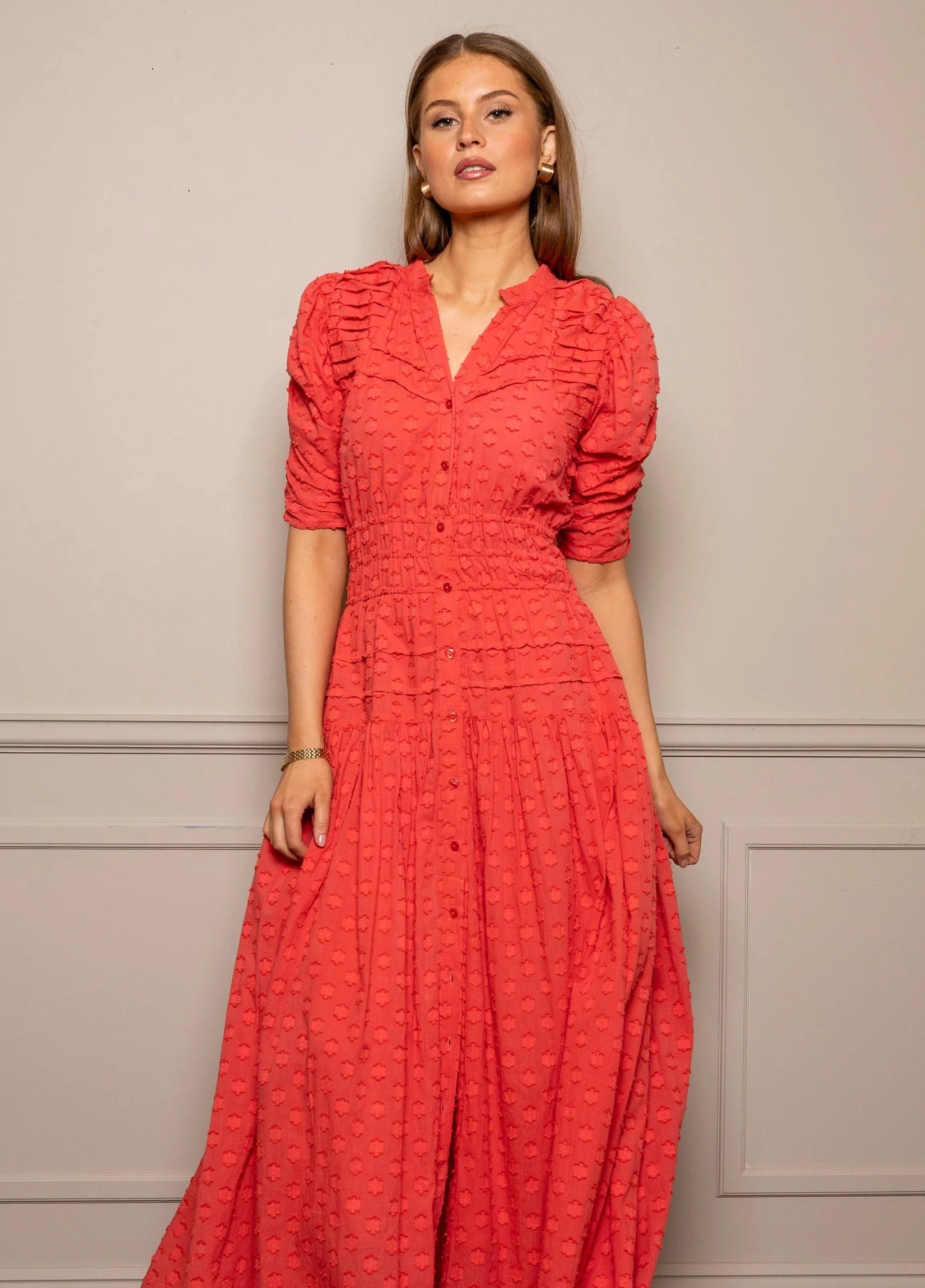 Fabienne Dress Candid Apple
