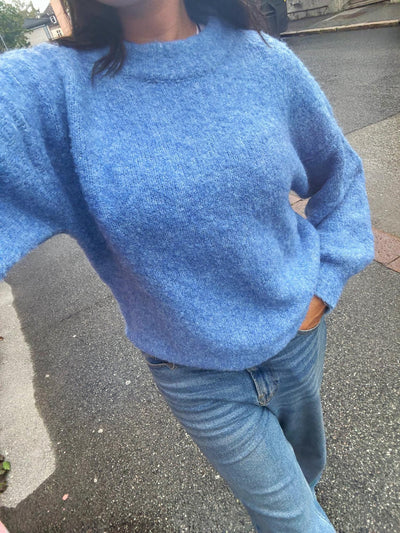 Patrisia new knit pullover Medium Blue