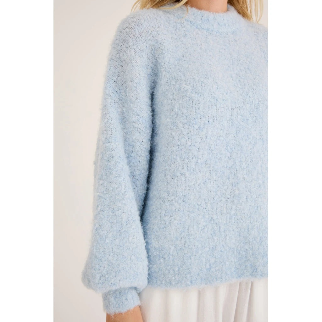 Patrisia new knit pullover Light Blue