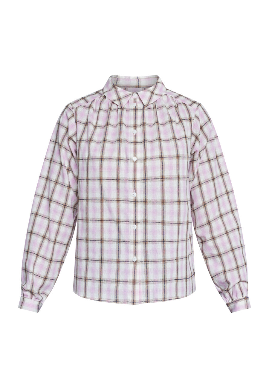 Edva Shirt Pink Check