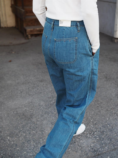 Boa Pleat Jeans Bristol Denim Wash
