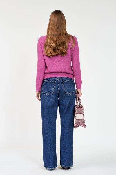 Fiona Sweater Soft Fuchsia