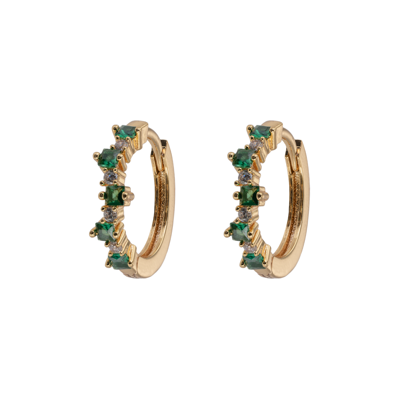 MIXED MEDIUM HOOPS Green