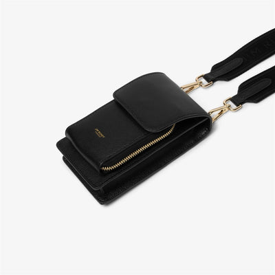 Alex Grained Leather Black