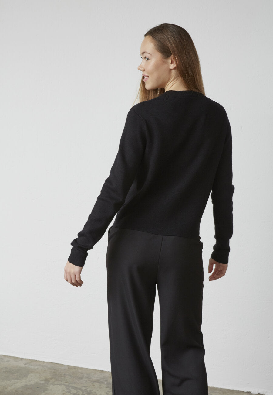 Heliba Cardigan Black