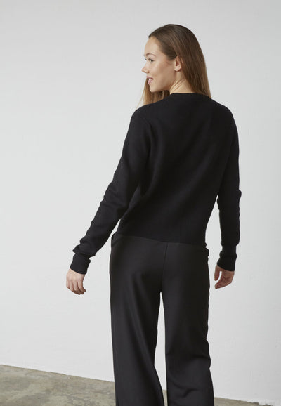 Heliba Cardigan Black
