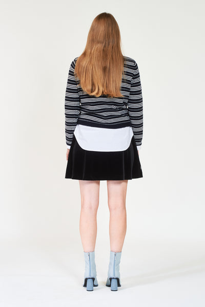 Cassie Stripe Dk navy multi