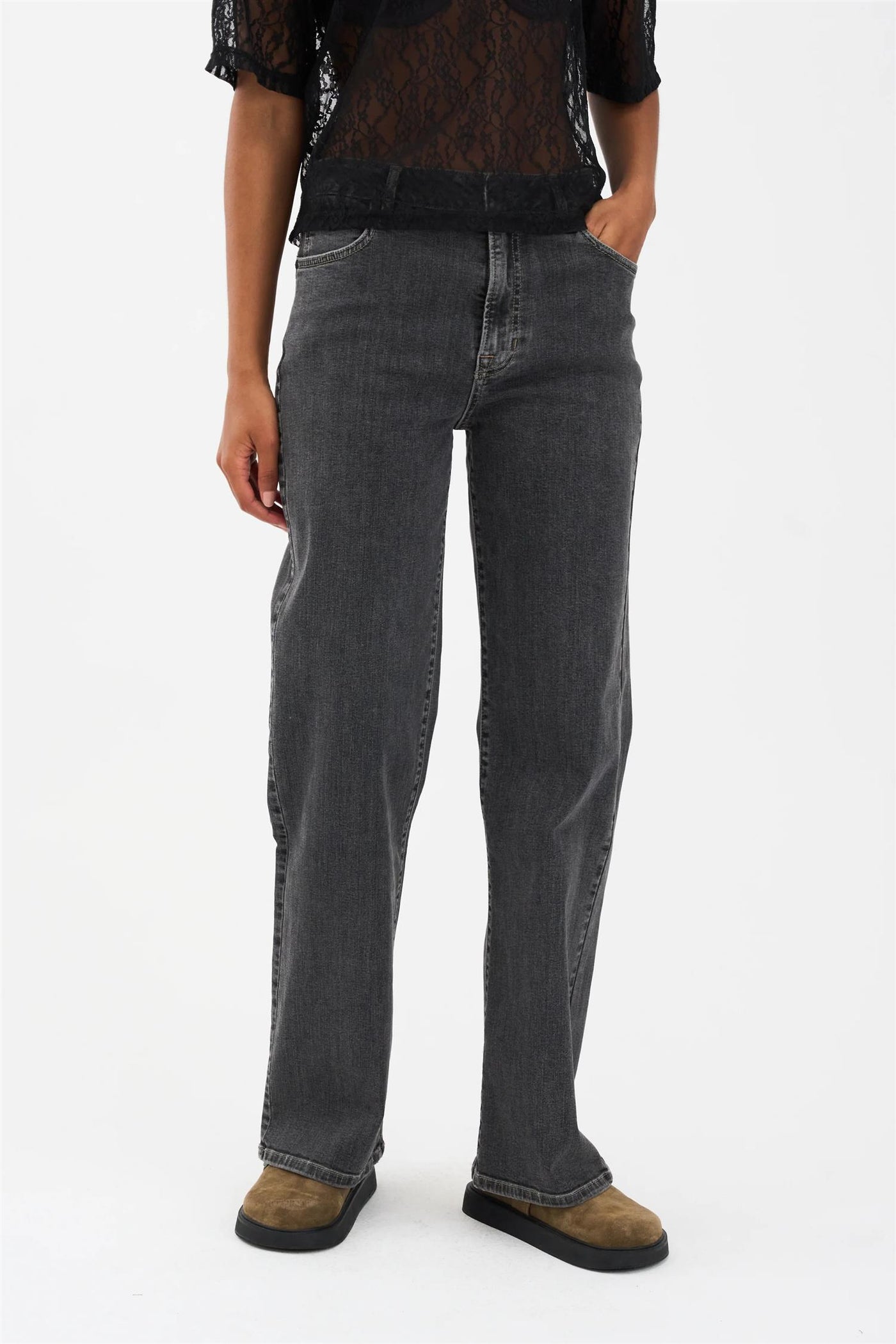 Mia Jeans Wash Vintage Black