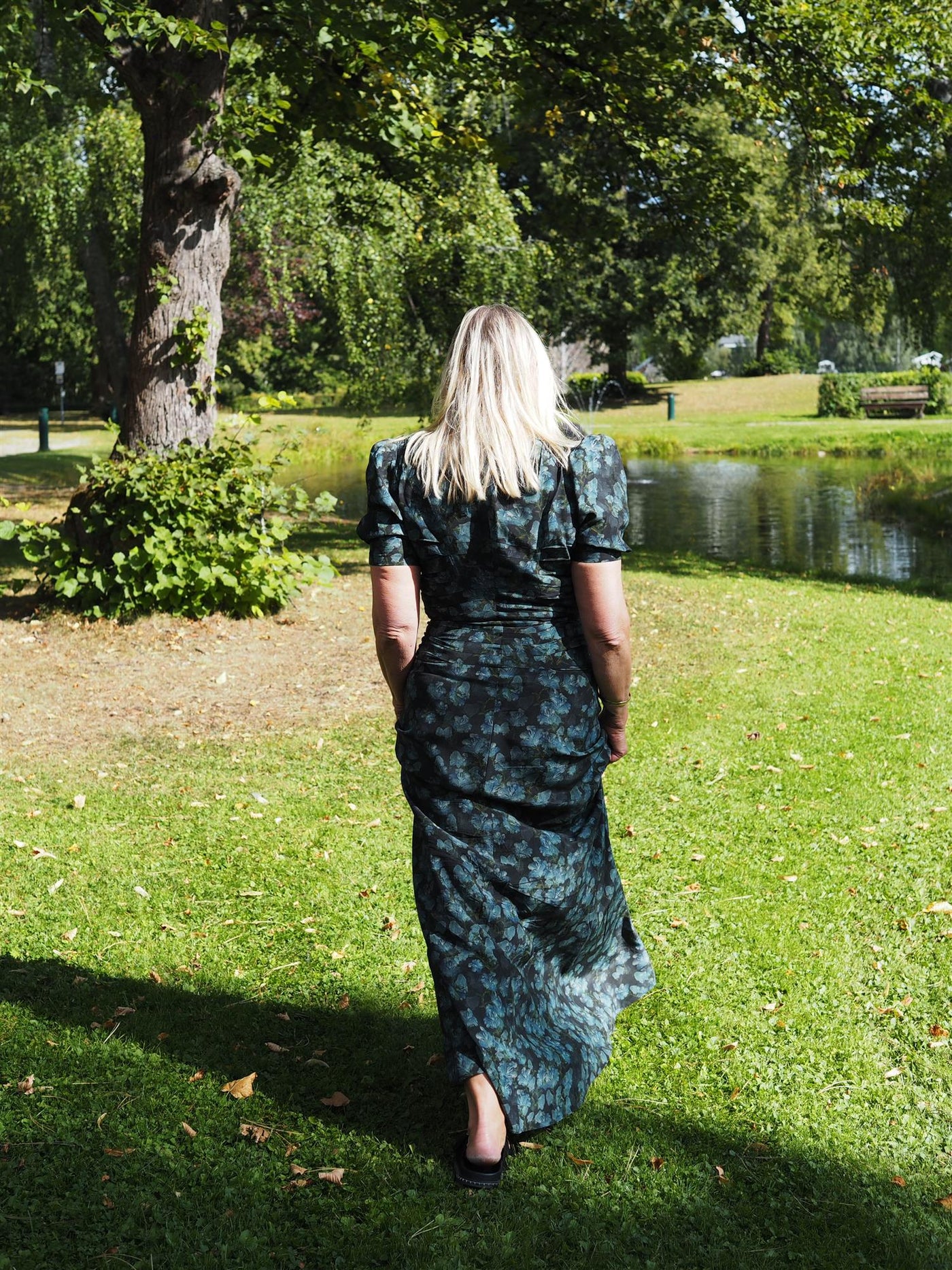 Peyton Agnes Dress Green