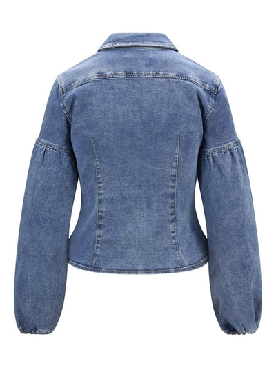 Janne Blue Denim Blouse Washed denim