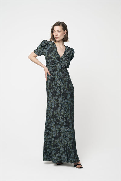 Peyton Agnes Dress Green