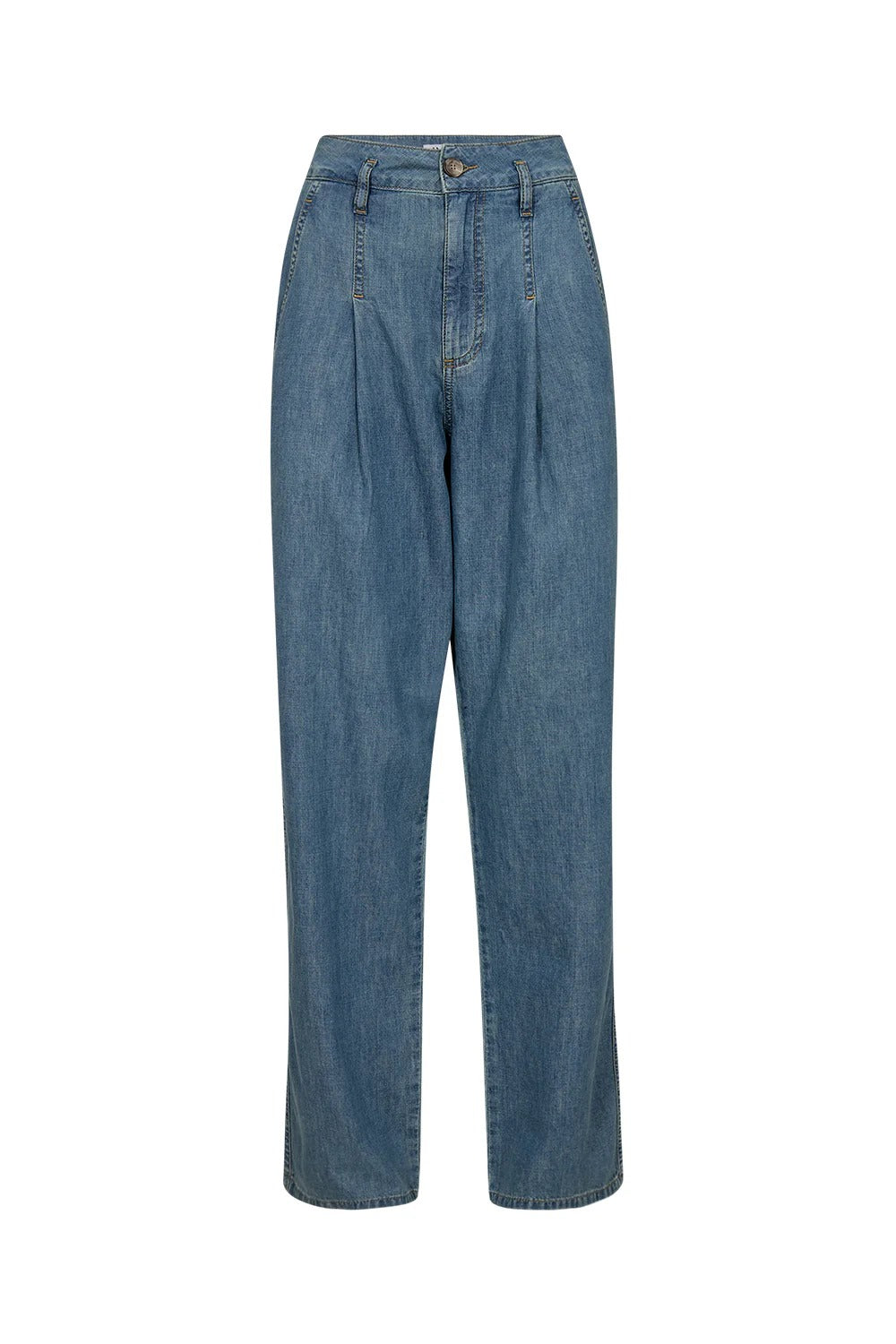 Boa Pleat Jeans Bristol Denim Wash