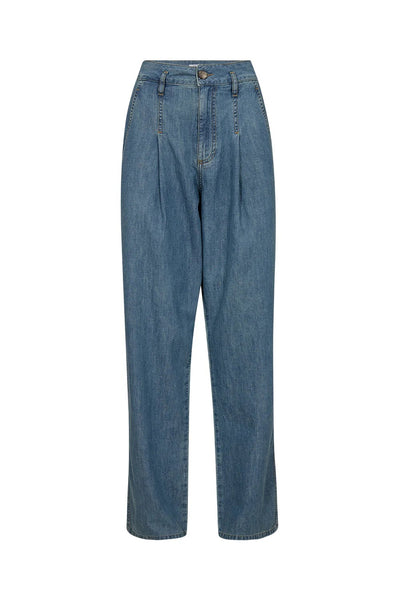 Boa Pleat Jeans Bristol Denim Wash