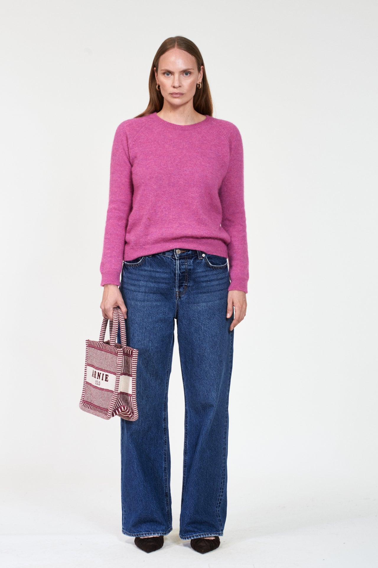 Fiona Sweater Soft Fuchsia