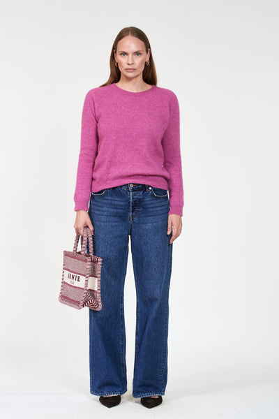 Fiona Sweater Soft Fuchsia