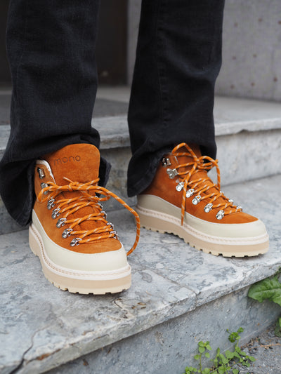 Hiking Core Cap Suede Cognac
