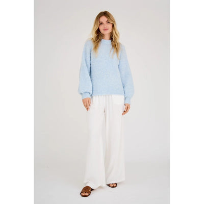 Patrisia new knit pullover Light Blue