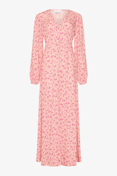 Lilith Maxi Dress Cheryl Pink Print