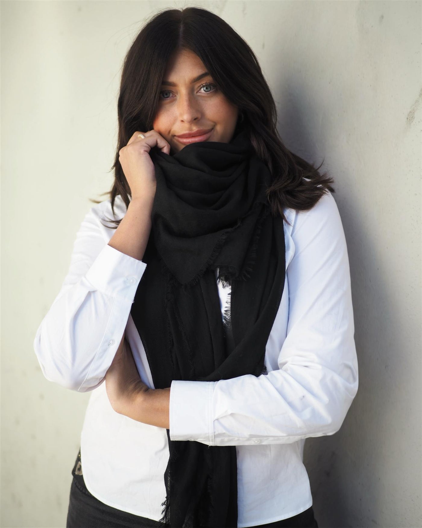 Mill Scarf Black