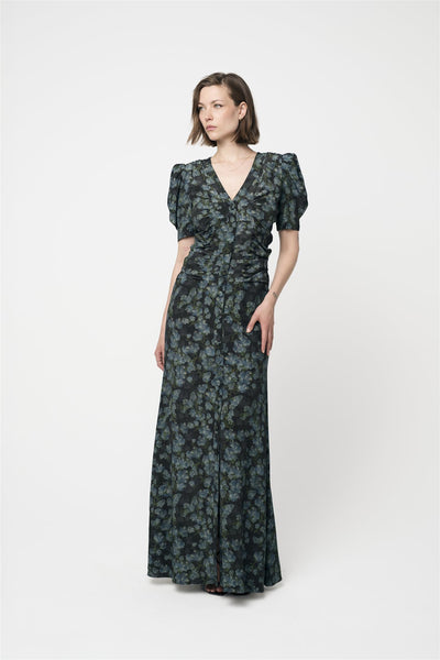 Peyton Agnes Dress Green