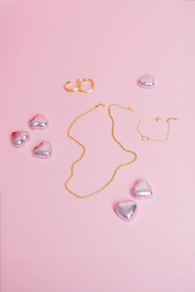 Rope Chain Necklace Gold